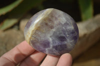 Polished Dream Amethyst Galet / Palm Stones x 12 From Ambatondrazaka, Madagascar