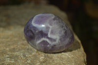 Polished Dream Amethyst Galet / Palm Stones x 12 From Ambatondrazaka, Madagascar