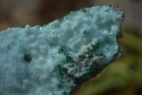 Natural Drusy Chrysocolla & Malachite Dolomite Specimens x 2 From Kakanda, Congo