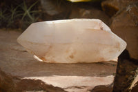 Natural Double Terminated Quartz Crystals  x 3 From Madagascar