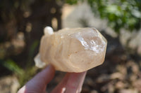 Natural Double Terminated Quartz Crystals  x 3 From Madagascar