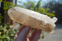 Natural Double Terminated Quartz Crystals  x 3 From Madagascar