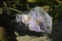 Natural Rough Stichtite & Serpentine Specimens x 2 From Barberton, South Africa