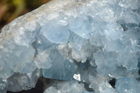 Natural Blue Celestite Geode Specimen  x 1 From Sakoany, Madagascar