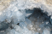 Natural Blue Celestite Geode Specimen  x 1 From Sakoany, Madagascar