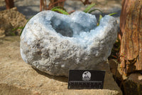 Natural Blue Celestite Geode Specimen  x 1 From Sakoany, Madagascar