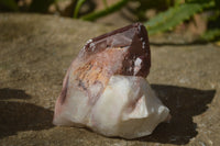 Natural Red Hematoid Quartz Specimens x 2 From Karoi, Zimbabwe