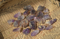 Natural Royal Zulu Window Amethyst Crystals x 35 From Zululand, South Africa