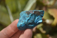 Natural Shattuckite & Chrysocolla Rough Pieces x 9 From Kaokoveld, Namibia