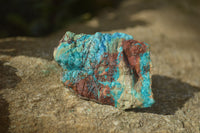 Natural Shattuckite & Chrysocolla Rough Pieces x 9 From Kaokoveld, Namibia