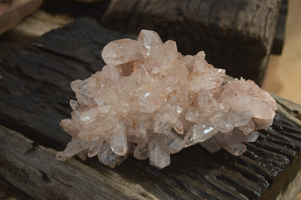 Natural Large Clear Quartz Cluster  x 1 From Mpika, Zambia