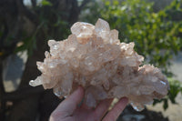 Natural Large Clear Quartz Cluster  x 1 From Mpika, Zambia