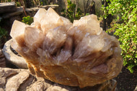 Natural Cascading Smokey Quartz Cluster x 1 From Luena, Congo