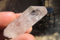 Natural Etched Clear Quartz Crystal Specimens x 35 From Zambia