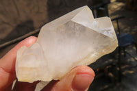 Natural Castle Quartz Crystal Specimens  x 12 From Madagascar