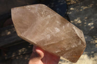 Polished Extra Large Smokey Quartz Point  x 1 From Madagascar