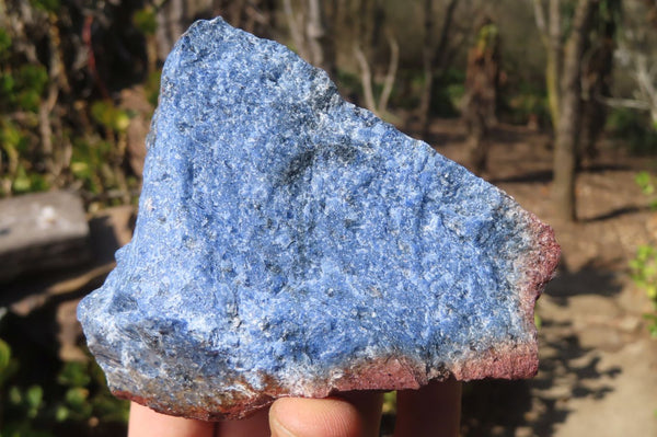 Natural Rare Dumortierite Cobbed Specimens x 6 From Mozambique