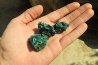 Natural Chatoyant Silky Malachite Specimens  x 70 From Kasompe, Congo