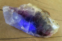 Polished One Side Polished Watermelon Fluorite Pieces  x 12 From Uis, Namibia