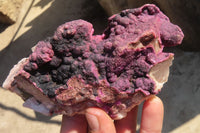 Natural Pink Salrose Cobaltion Dolomite Specimens  x 3 From Kakanda, Congo