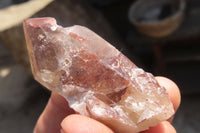 Natural Red Hematite Quartz Specimens  x 24 From Karoi, Zimbabwe