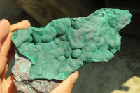 Natural Botryoidal Malachite Specimens  x 2 From Congo