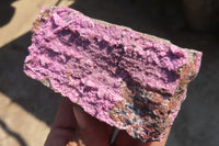 Natural Pink Salrose Cobaltion Dolomite Specimens x 4 From Kakanda, Congo