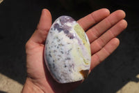 Polished White Dendritic Agate Standing Free Forms  x 4 From Madagascar