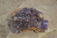 Natural Dark Amethyst Crystal Plates x 6 From Kwaggafontein, South Africa