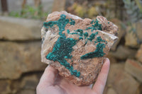 Natural Emerald Dioptase Dolomite Specimen  x 1 From Congo