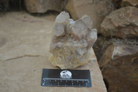 Natural Cascading Smokey Quartz Clusters x 2 From Luena, Congo