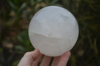 Polished Extra Large Girasol Pearl Quartz Ball  x 1 From Madagascar