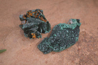 Natural Chatoyant Silky Malachite Specimens  x 35 From Kasompe, Congo