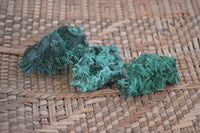 Natural Chatoyant Silky Malachite Specimens  x 35 From Kasompe, Congo