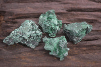 Natural Chatoyant Silky Malachite Specimens  x 35 From Kasompe, Congo