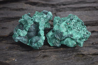 Natural Chatoyant Silky Malachite Specimens  x 35 From Kasompe, Congo