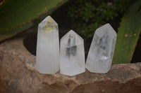 Polished Clear Quartz Crystal Points x 24 From Madagascar