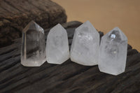 Polished Clear Quartz Crystal Points x 24 From Madagascar