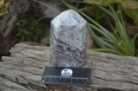 Polished Rubellite Pink Tourmaline Matrix Points x 2 From Karibib, Namibia