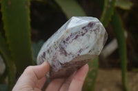 Polished Rubellite Pink Tourmaline Matrix Points x 2 From Karibib, Namibia