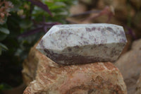 Polished Rubellite Pink Tourmaline Matrix Points x 2 From Karibib, Namibia