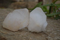 Natural Large Quartz Crystals  x 6 From Madagascar