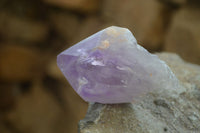 Polished Jacaranda Amethyst Crystals x 12 From Zambia