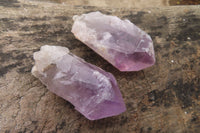 Natural Jacaranda Amethyst Crystals x 35 From Zambia