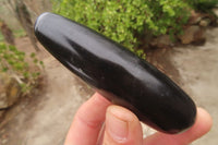 Polished Black Basalt Massage Wands x 12 From Madagascar