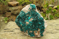 Natural Large Emerald Dioptase Dolomite Specimen  x 1 From Congo