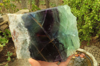 Polished One Side Polished Watermelon Fluorite Slab  x 1 From Uis, Namibia