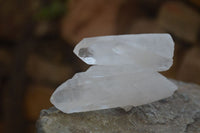 Natural Clear Quartz Crystals  x 35 From Madagascar