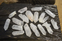 Natural Clear Quartz Crystals  x 35 From Madagascar