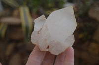 Natural Castle Quartz Crystals x 6 From Madagascar